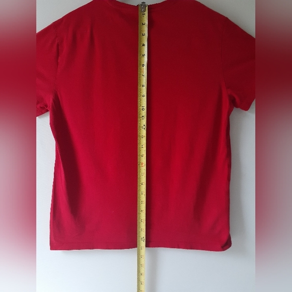 Polo Ralph Lauren women's red short-sleeve t-shirt size M - Picture 4 of 8